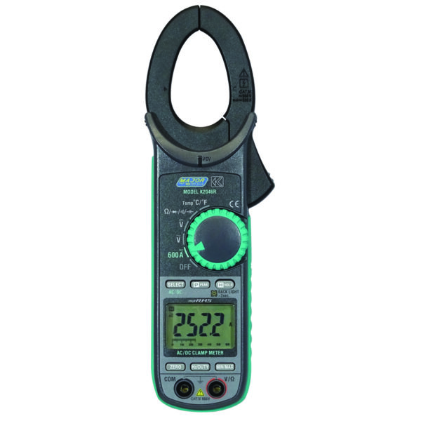 600A Professional AC/DC True RMS Clamp Meter