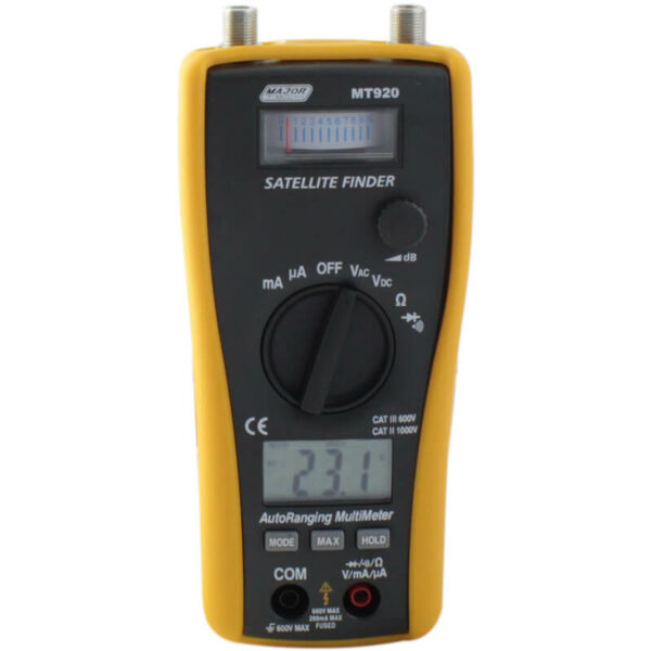 2-In-1 Satellite Finder / DMM