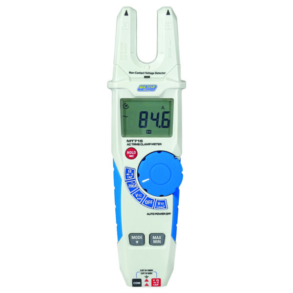 200A AC Open Jaw TRMS Clamp Meter