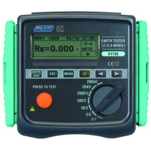 Earth Resistivity and Resistance Tester