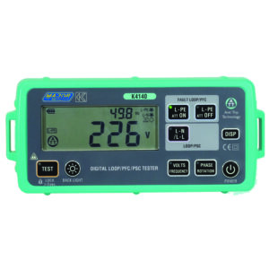 Digital Loop Impedance, PFC and PSC Tester