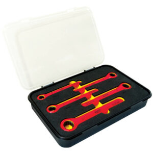 5 Piece Ratchet Ring Spanner Set, 1000V