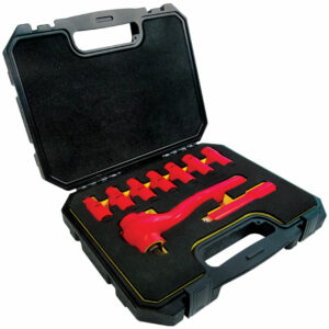 9 Piece Ratchet Spanner Socket Set, 1000V