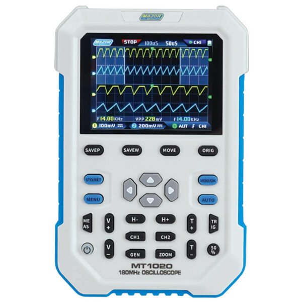 180MHz Dual Channel Oscilloscope