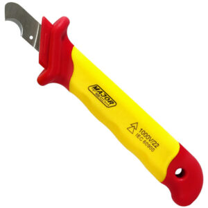28mm² Curved Blade 1000V AC/1500V DC Stripping Knife