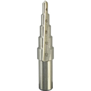 4-12mm, 5 Hole Step Drill
