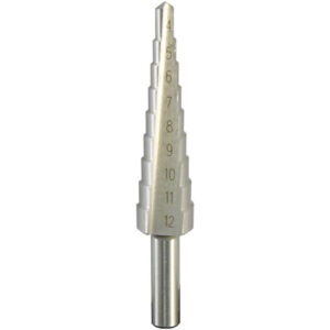 4-12mm, 9 Hole Step Drill