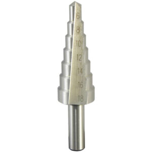 6-18mm, 7 Hole Step Drill