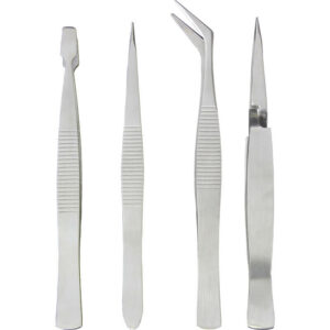 Stainless Steel Tweezer Set