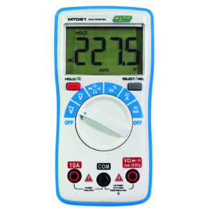 Compact Auto Ranging Multimeter